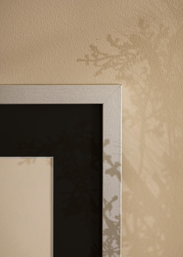 Ramă Selection Argintiu 70x100 cm - Paspartu Negru 62x93 cm