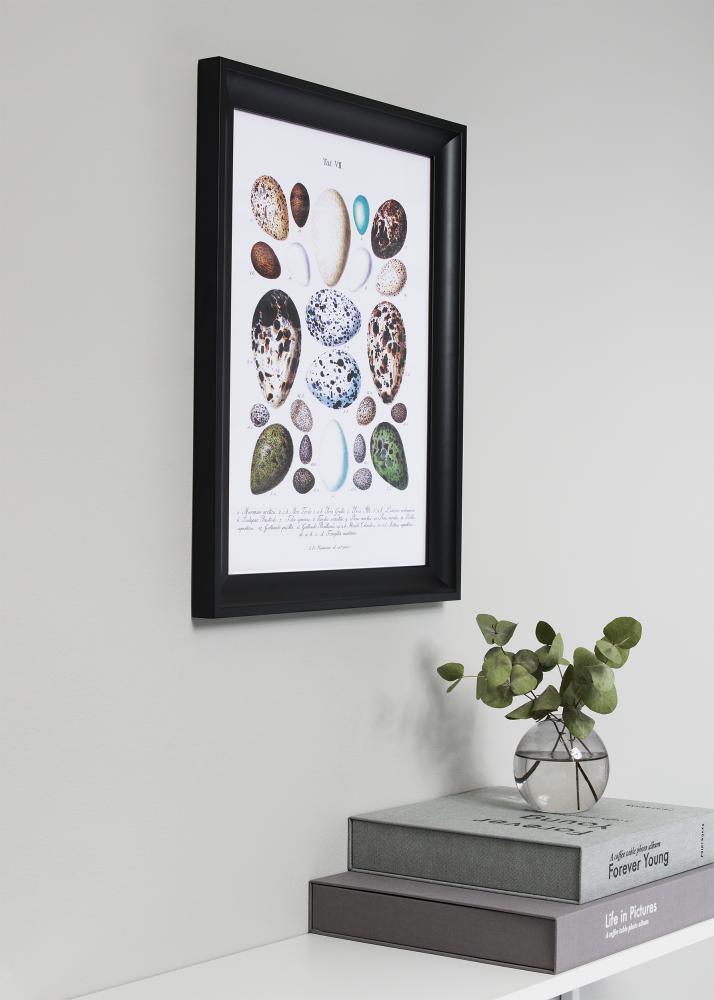 Ramă Öjaren Negru 70x100 cm - Paspartu Negru 59,4x84 cm (A1)