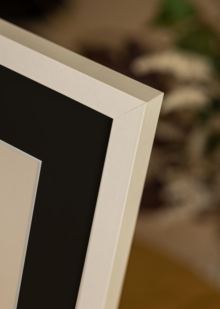 Ramă Selection Alb 70x100 cm - Paspartu Negru 62x93 cm