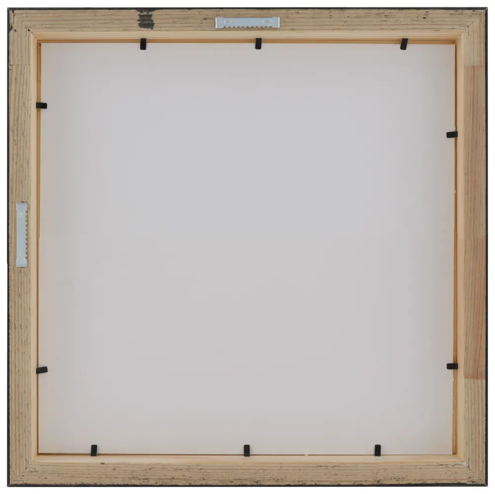 Ramă Mora Premium Negru 40x40 cm - Paspartu Alb 10x10 inches