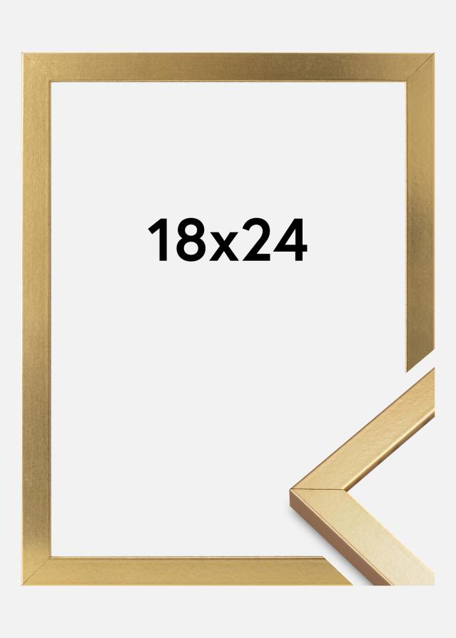 Ramă Minerva Sticlă acrilică Auriu 18x24 cm