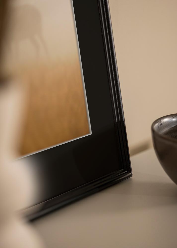 Ramă Horndal Negru 24x30 cm - Paspartu Negru 18x24 cm