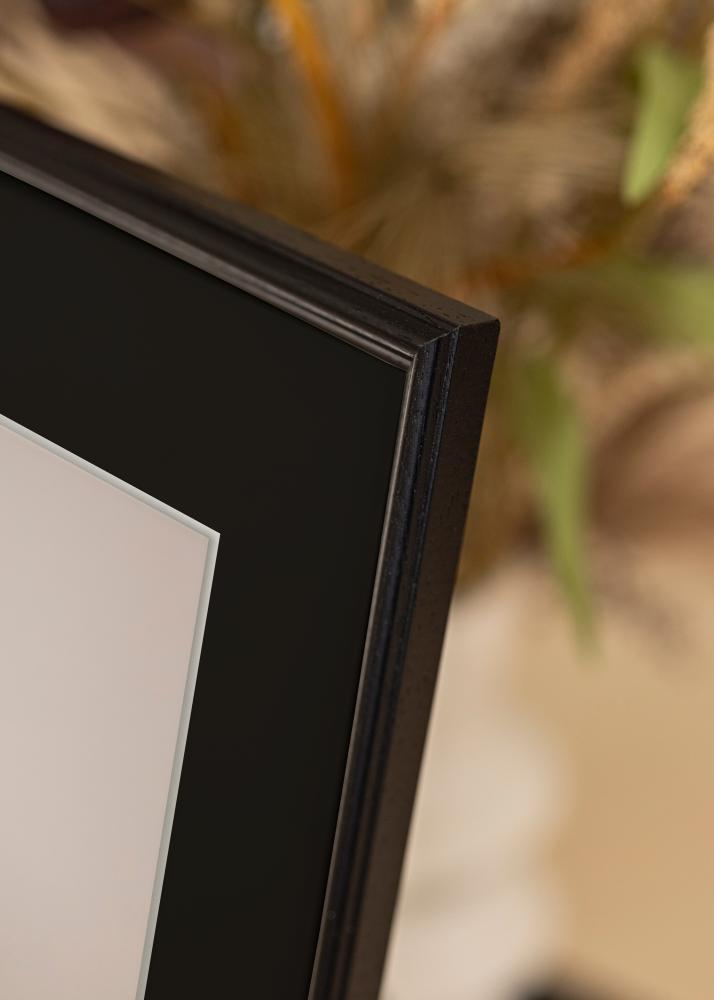 Ramă Horndal Negru 24x30 cm - Paspartu Negru 18x24 cm