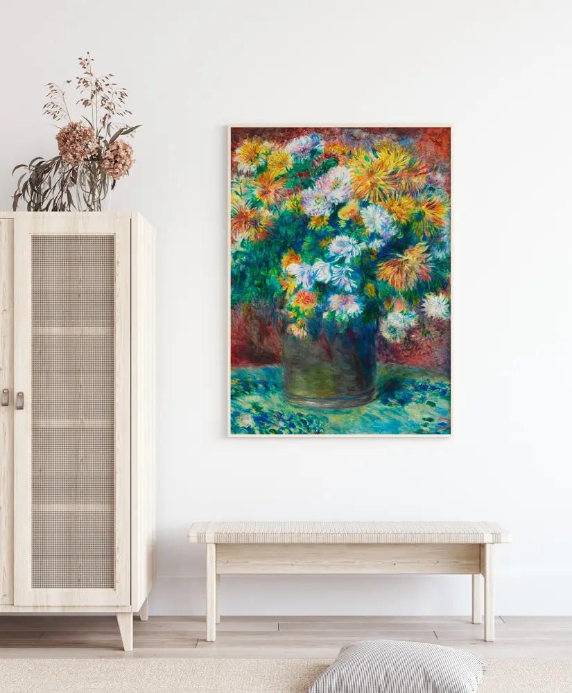 Painted Bouquet Poster