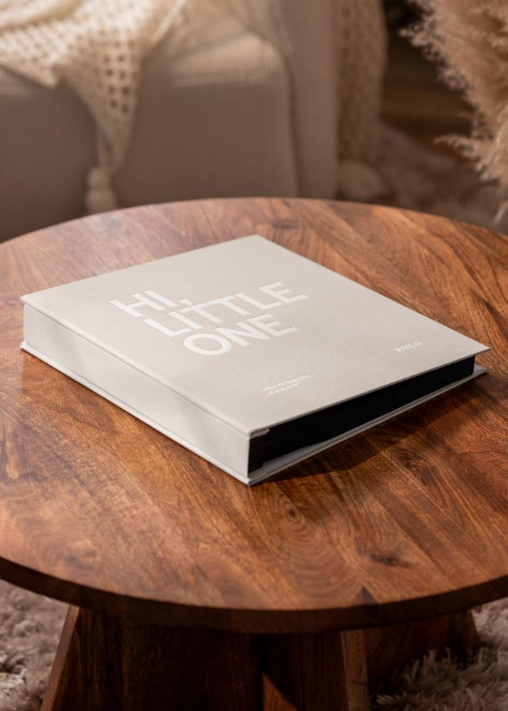 KAILA Album foto HI LITTLE ONE Gri - 600 de imagini în 10x15 cm