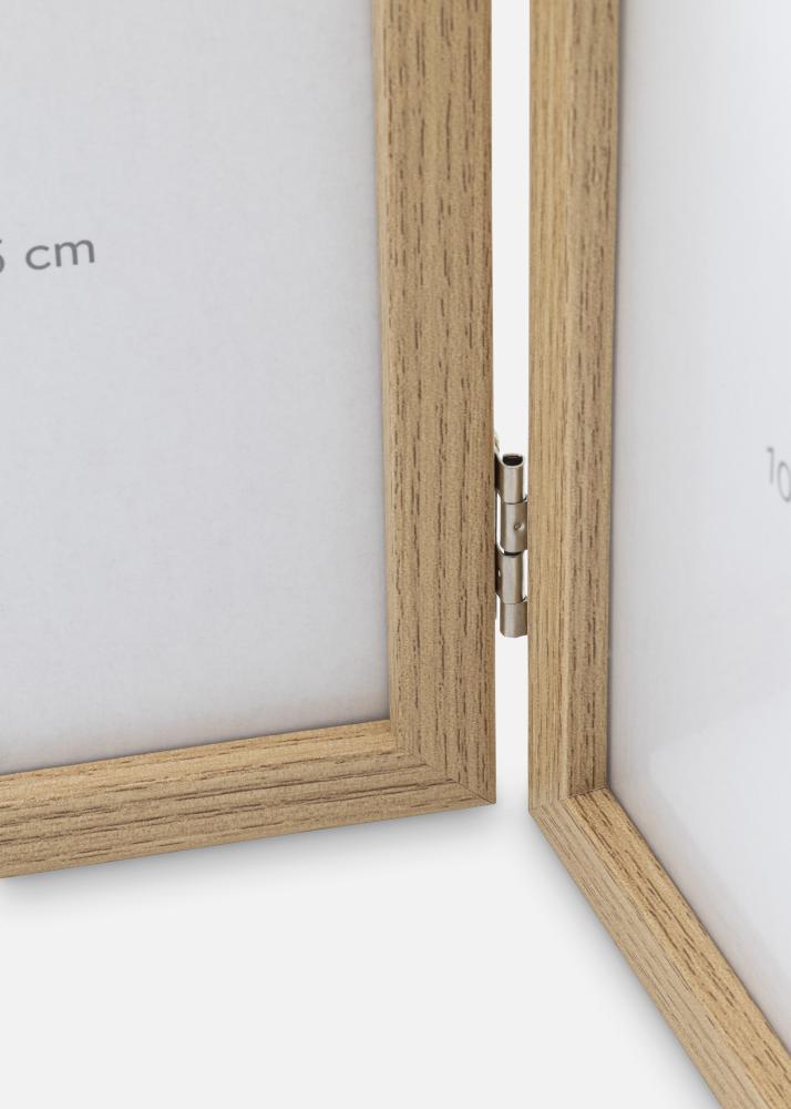 Ramă pliabilă Stejar masiv 10x15 cm
