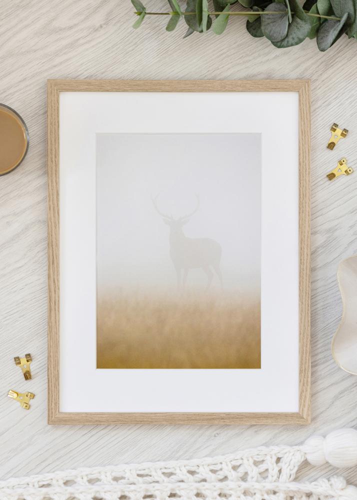 Ramă Trendy Sticlă acrilică Stejar 20x28 cm