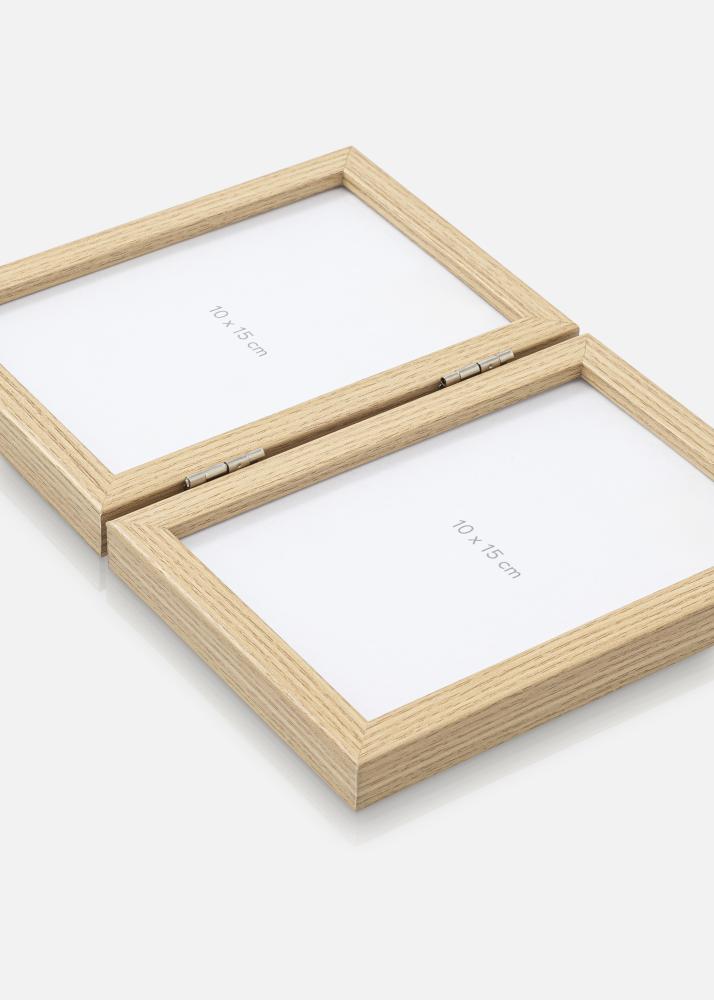 Ramă pliabilă Stejar masiv 10x15 cm