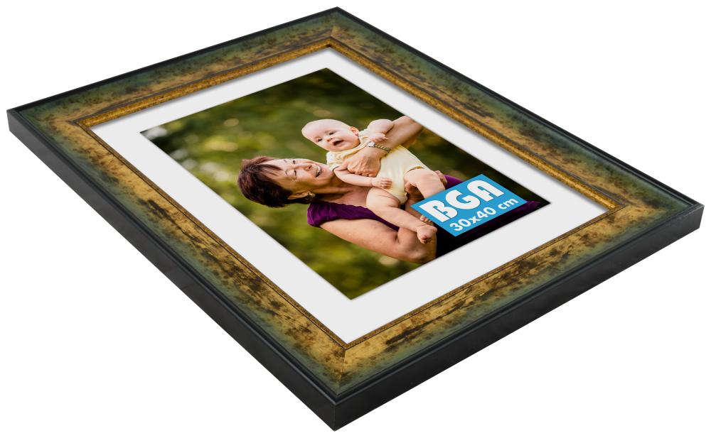 Ramă Roxen Auriu Melanj - Mărime la alegere