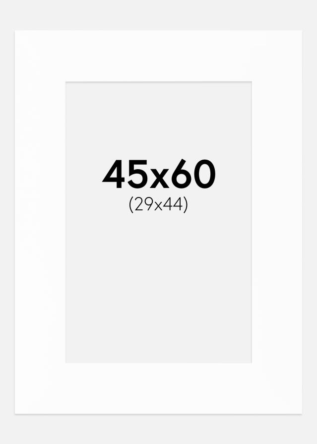 Paspartu Canson Alb Margine albă 45x60 cm (29x44)