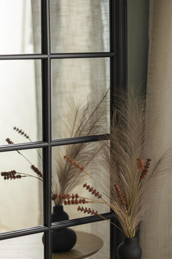 Oglindă Window Înalt Dome Negru 103x180 cm