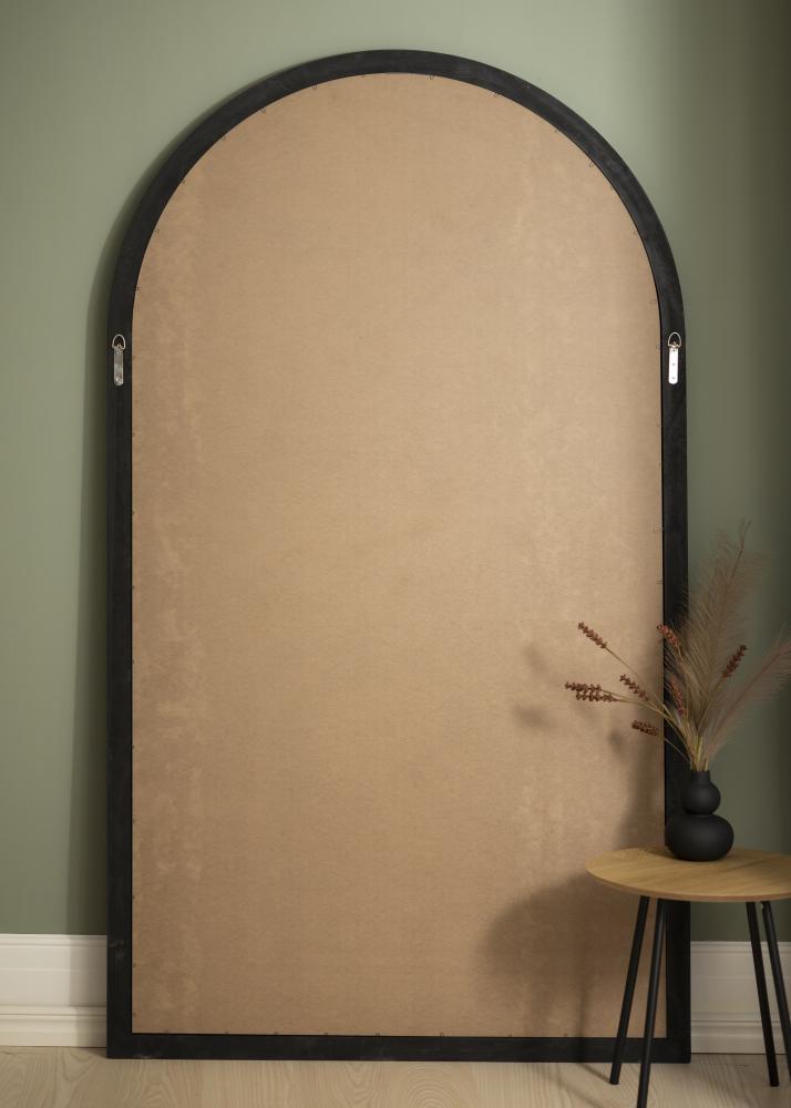 Oglindă Window Înalt Dome Negru 103x180 cm