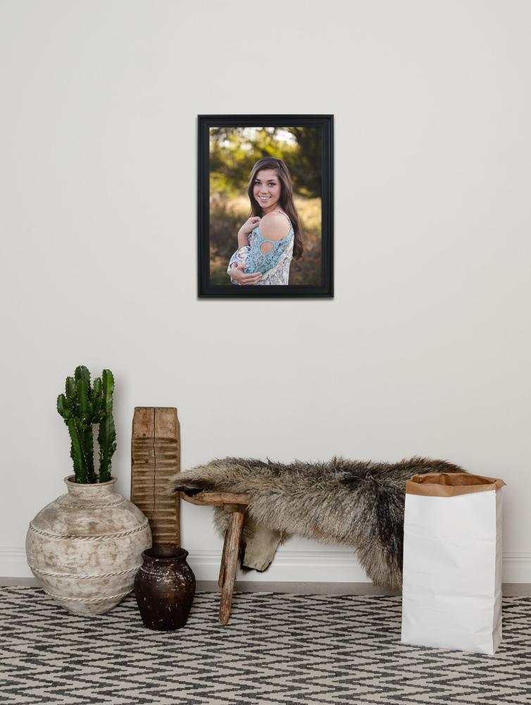 Ramă Mora Premium Negru 33x95 cm