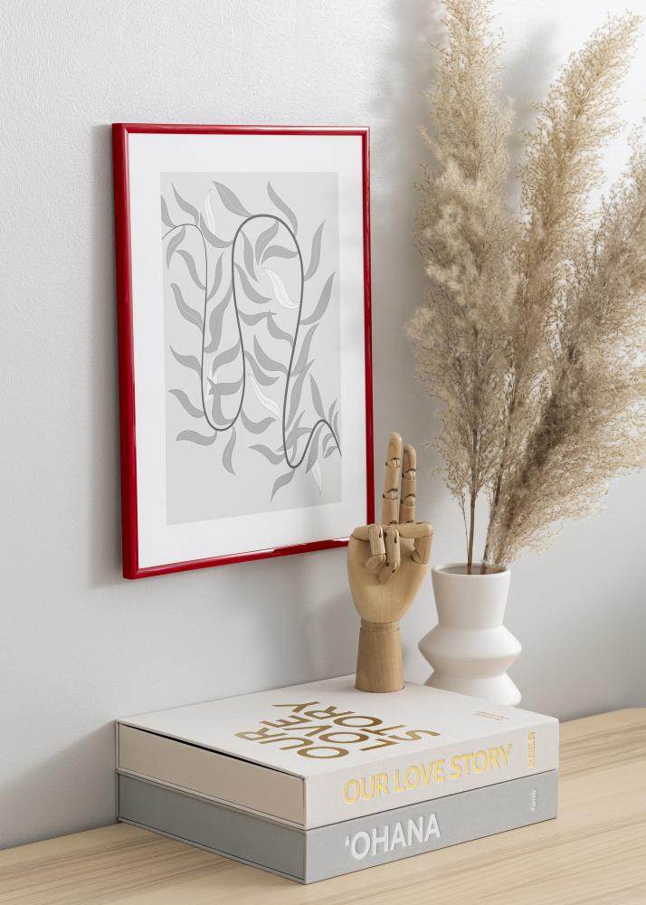 Ramă New Lifestyle Sticlă acrilică Medium Red 30x40 cm