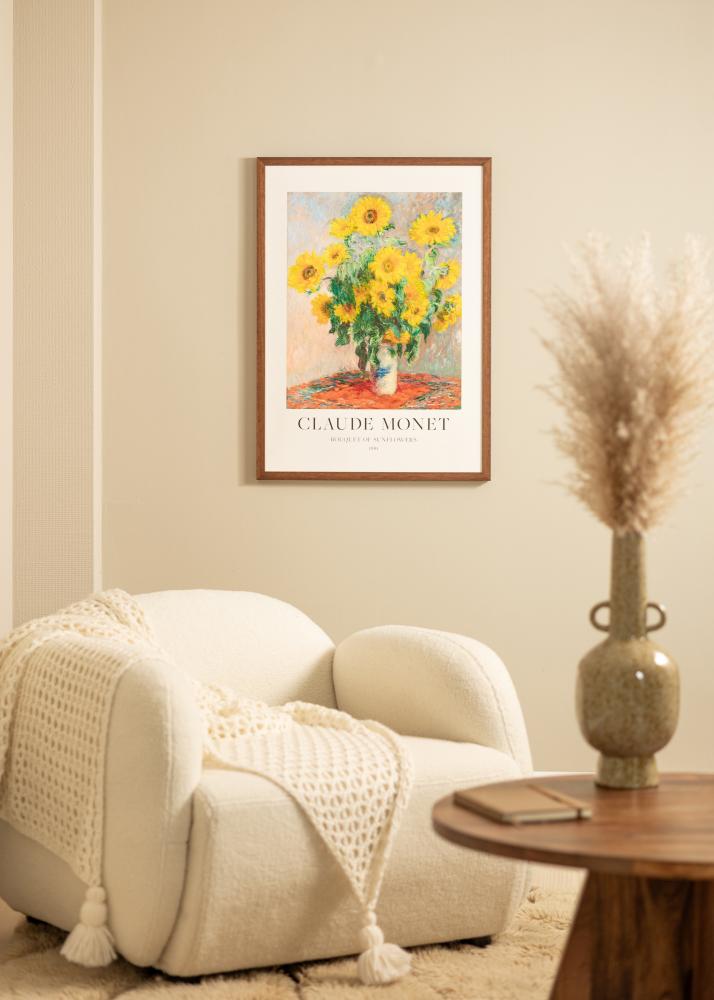 Ramă Hermes Sticlă acrilică Tec 40x60 cm