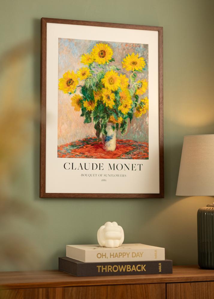 Ramă Hermes Sticlă acrilică Tec 40x60 cm