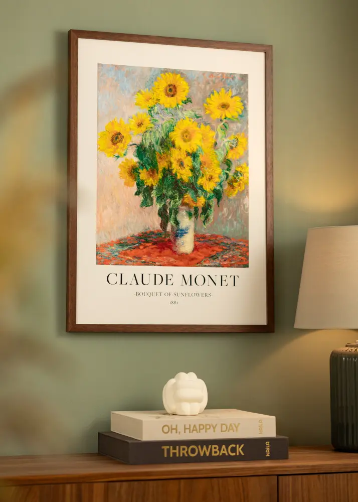 Ramă Hermes Sticlă acrilică Tec 45x60 cm