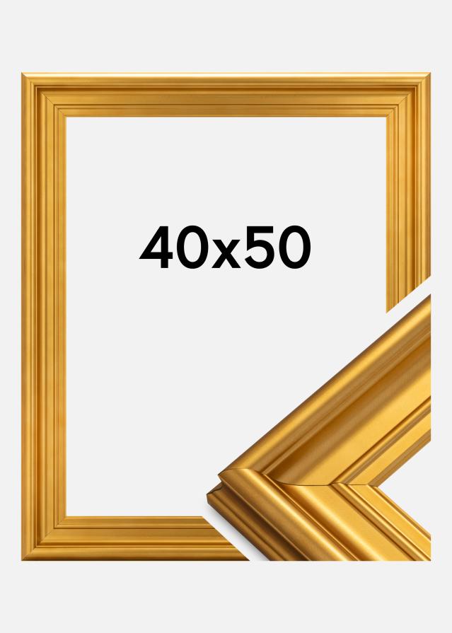 Ramă Mora Premium Sticlă acrilică Auriu 40x50 cm