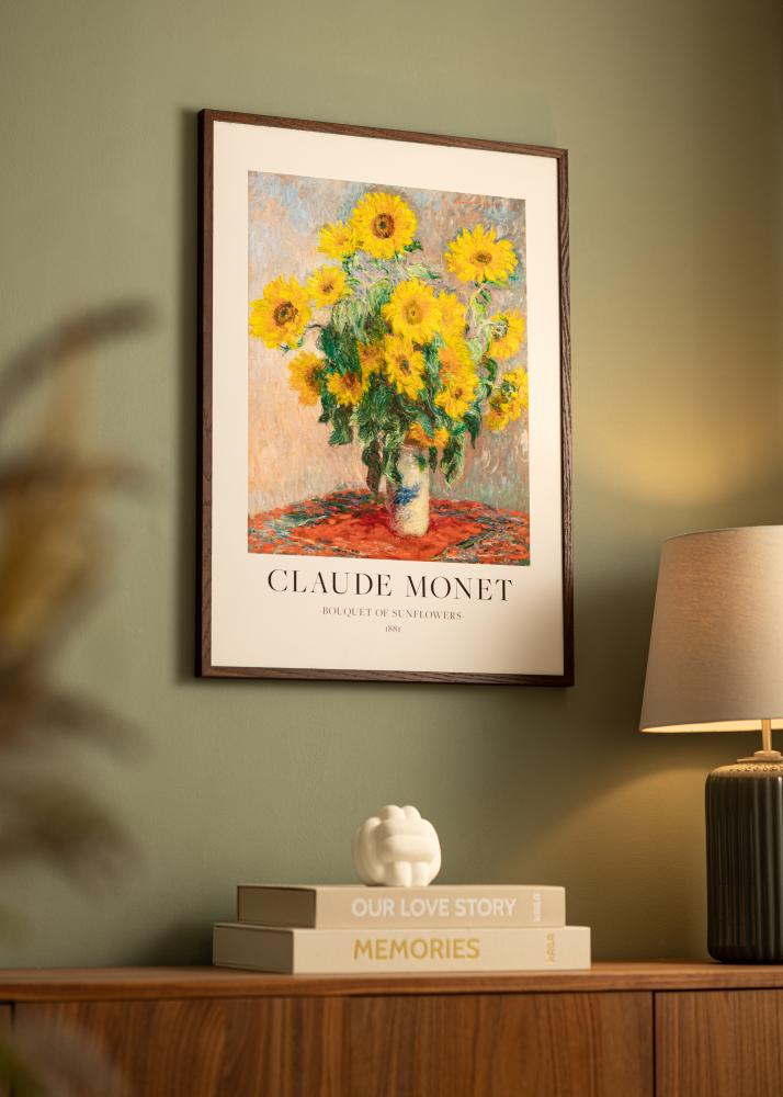 Massive Oak Sticlă acrilică Dark Painted 70x100 cm