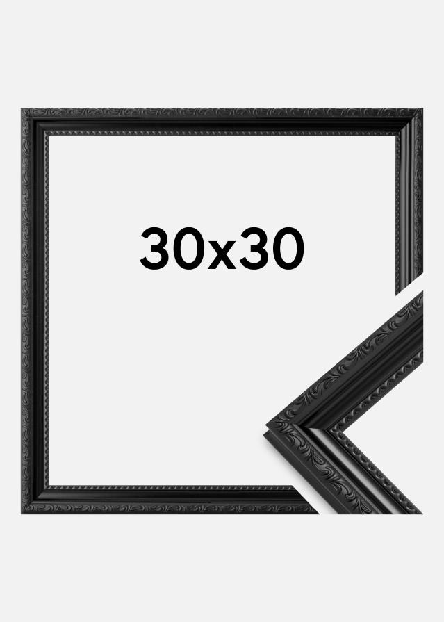 Ramă Abisko Sticlă acrilică Negru 30x30 cm
