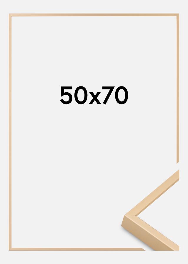 Ramă din aluminiu Sticlă acrilică Alamă 50x70 cm