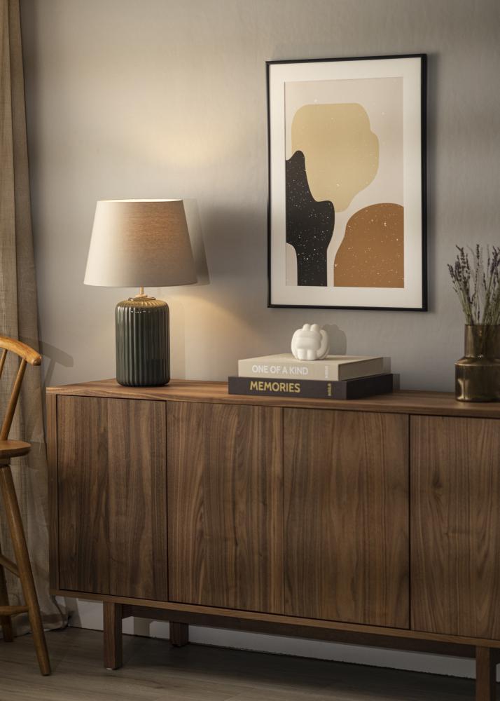 Ramă Scandi Sticlă acrilică Negru mat 58x100 cm