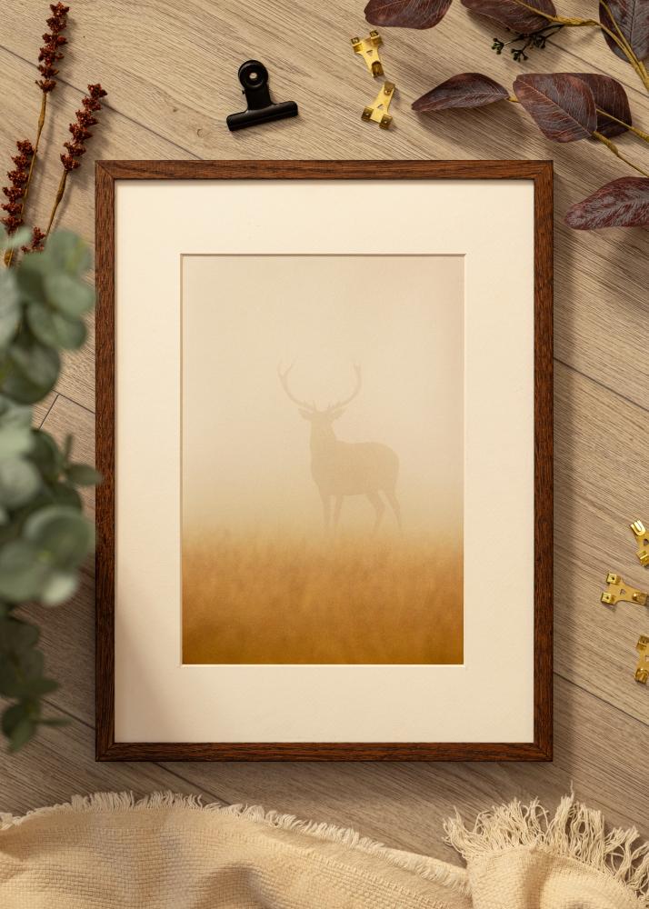 Massive Oak Sticlă acrilică Dark Painted 70x100 cm