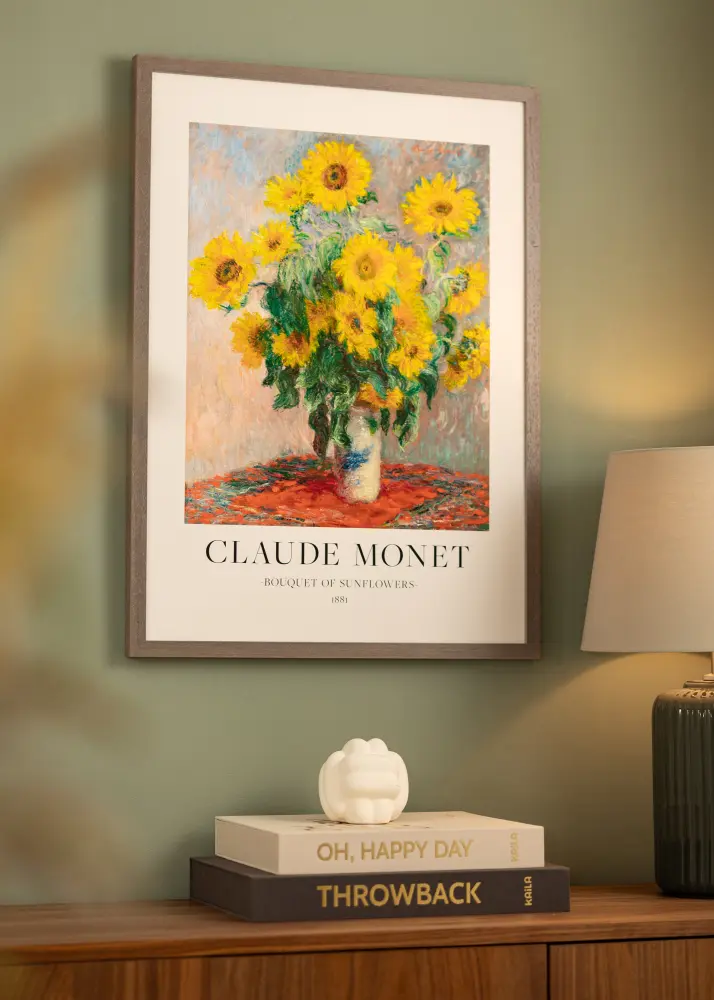 Ramă Hermes Sticlă acrilică Gri-bej 28x35 cm