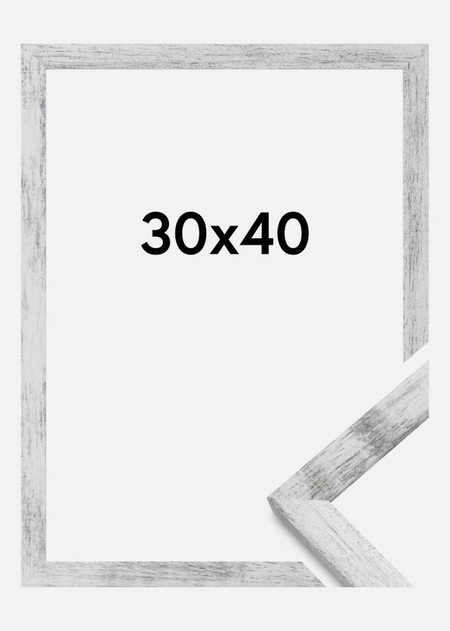 Ramă Fiorito Washed White Oak 30x40 cm