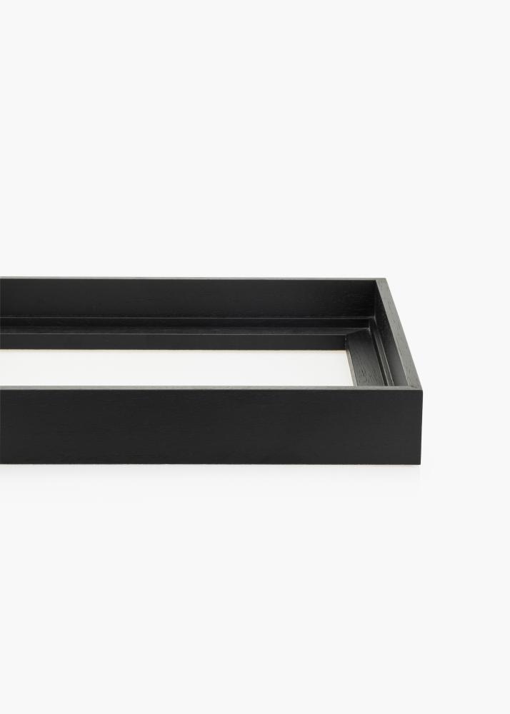 Ramă pentru tablou tip canvas Scranton 3D Negru 40x40 cm