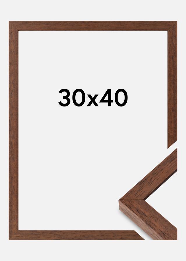 Ramă Hermes Sticlă acrilică Tec 30x40 cm