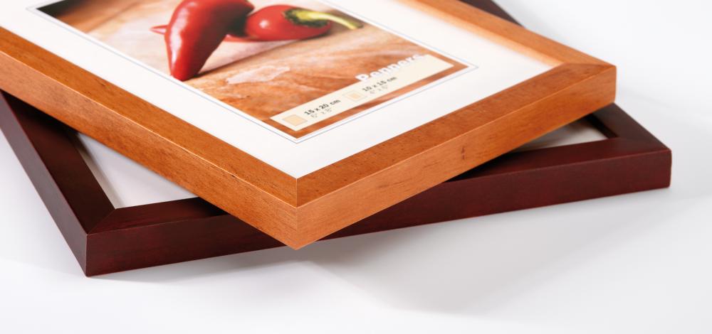 Ramă Peppers Lemn de mahon 13x18 cm