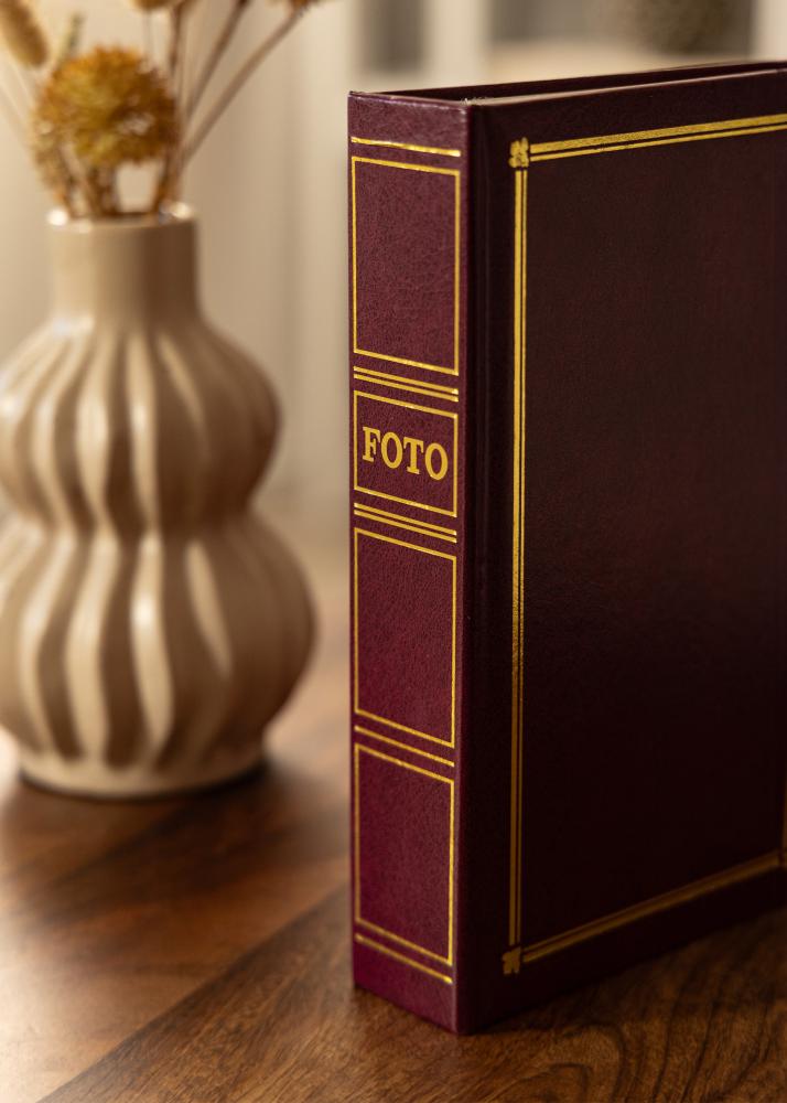 Classic Line Super Album Roșu de Burgundia - 200 fotografii în 10x15 cm