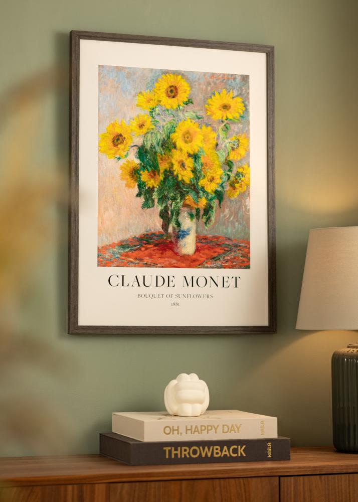 Ramă Hermes Sticlă acrilică Grey Oak 50x65 cm