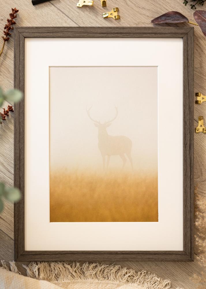 Ramă Hermes Sticlă acrilică Grey Oak 50x65 cm