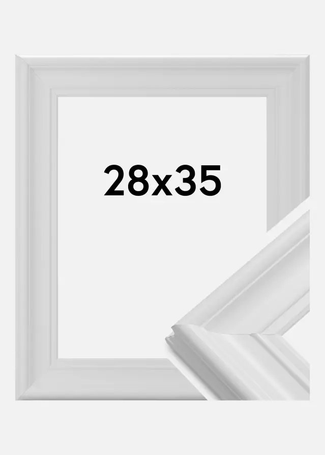 Ramă Mora Premium Alb 28x35 cm