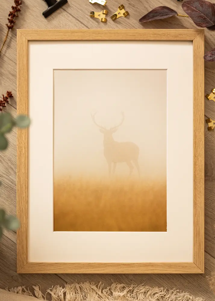Ramă Hermes Sticlă acrilică Natural Oak 29,7x42 cm (A3)