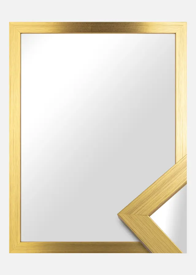 Oglindă Gold Wood - Măsurături proprii