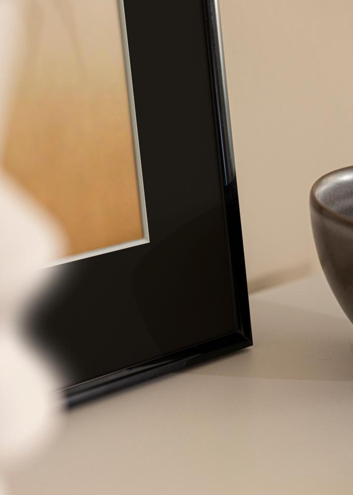 Ramă New Lifestyle Negru 30x30 cm - Paspartu Negru 8x8 inches