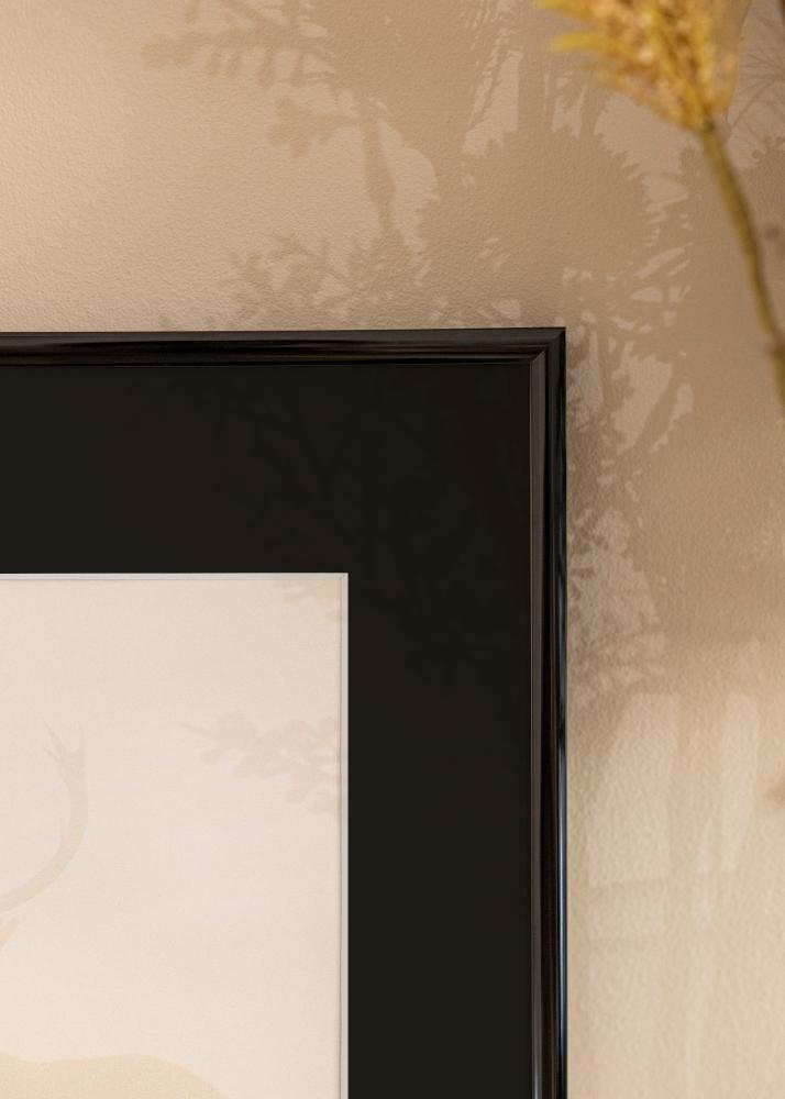 Ramă New Lifestyle Negru 30x30 cm - Paspartu Negru 8x8 inches