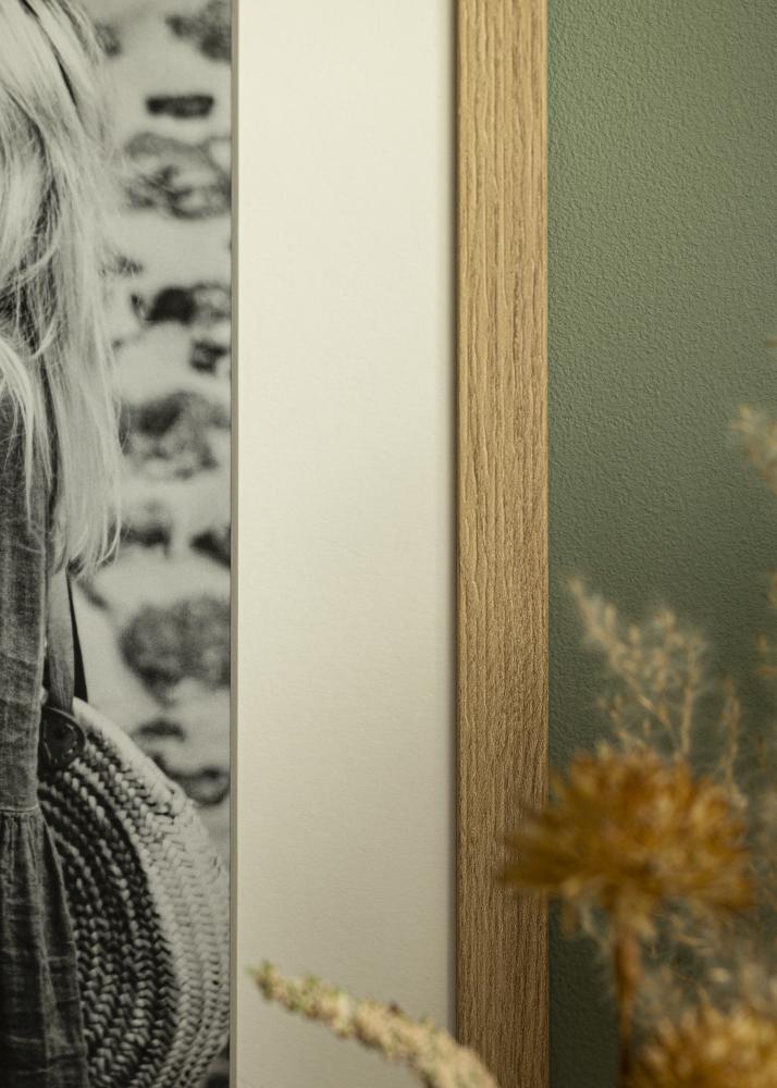 Paspartu Alb-cretă 13x18 cm (8x11,5 cm)