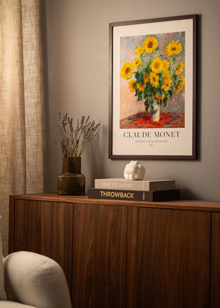 Ramă Deco Sticlă acrilică Nuc 50x60 cm