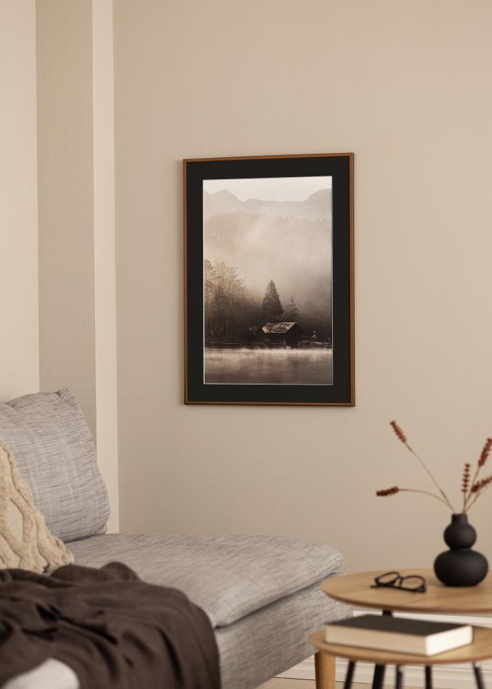 Ramă New Lifestyle Bronz 60x80 cm - Paspartu Negru 50x65 cm