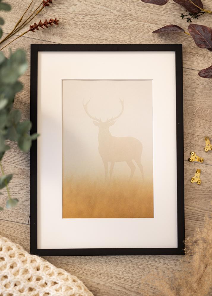 Ramă Modern Sticlă acrilică Negru 70x100 cm