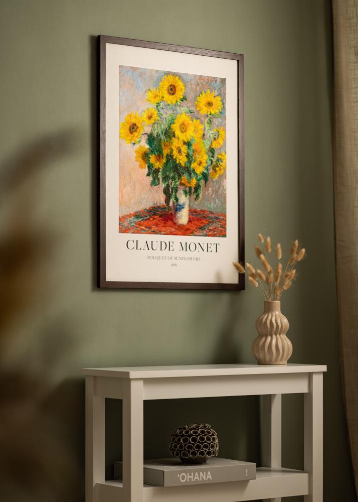 Ramă Deco Sticlă acrilică Nuc 50x60 cm