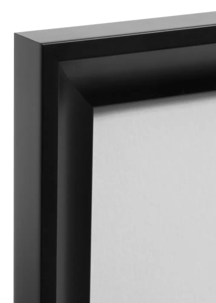 Ramă Öjaren Negru 70x100 cm - Paspartu Alb 59,4x84 cm (A1)