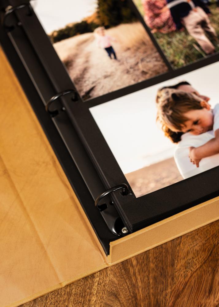 KAILA HI LITTLE ONE Manilla - Coffee Table Photo Album (60 Negre Pagini)