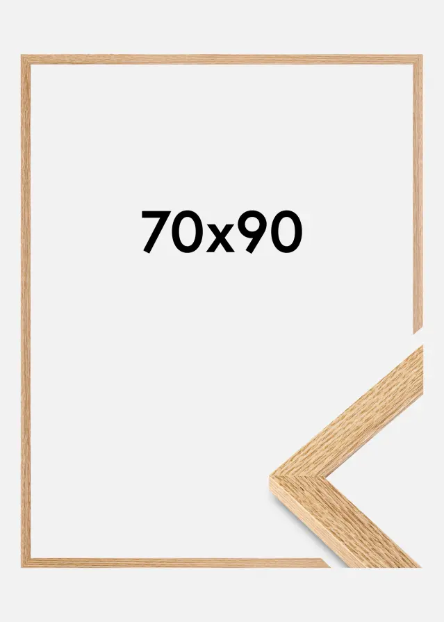 Ramă Selection Sticlă acrilică Stejar 70x90 cm
