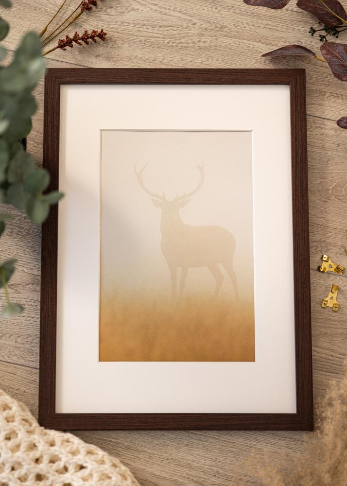 Ramă Deco Sticlă acrilică Nuc 50x60 cm