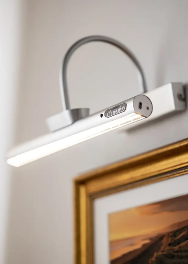 KAILA Spark Lumină pentru Tablouri cu Baterii 35 cm - Argintiu